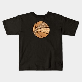 hi my name is trey and i have a basketball game tomorrow Kids T-Shirt